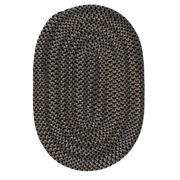 Winston Porter Glafira Braided Black Rug & Reviews Wayfair